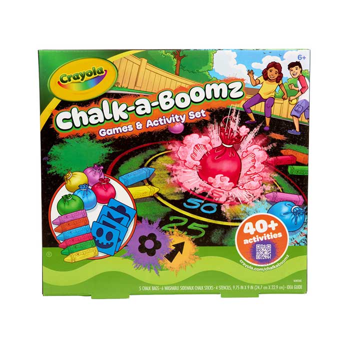 Crayola Chalk-A-Boomz Games &amp; Activity Set