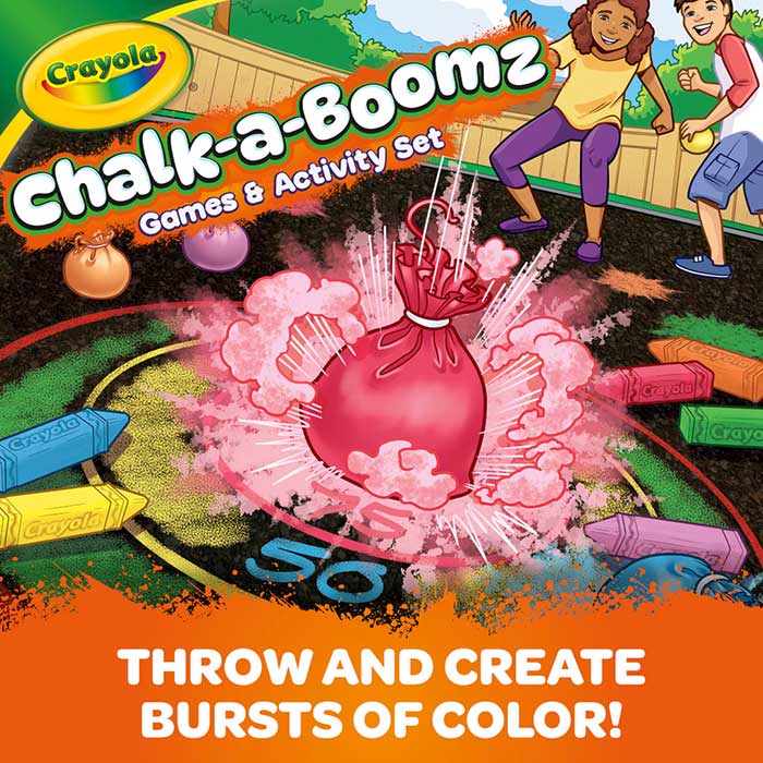 Crayola Chalk-A-Boomz Games &amp; Activity Set