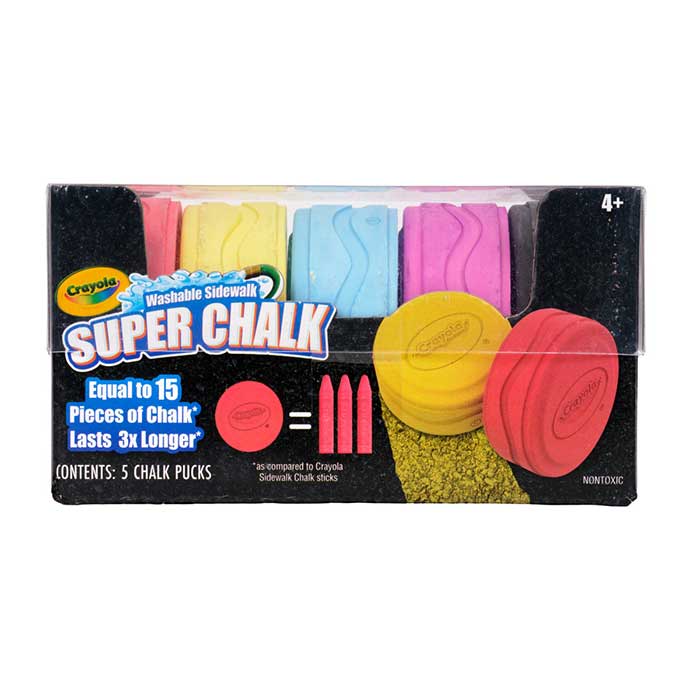 Outdoor Washable Super Chalk 5ct