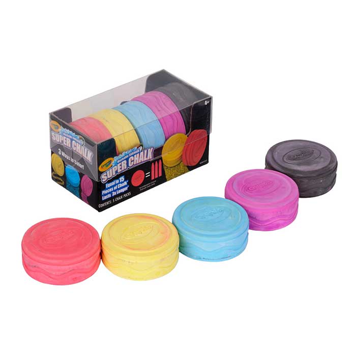 Outdoor Washable Super Chalk 5ct