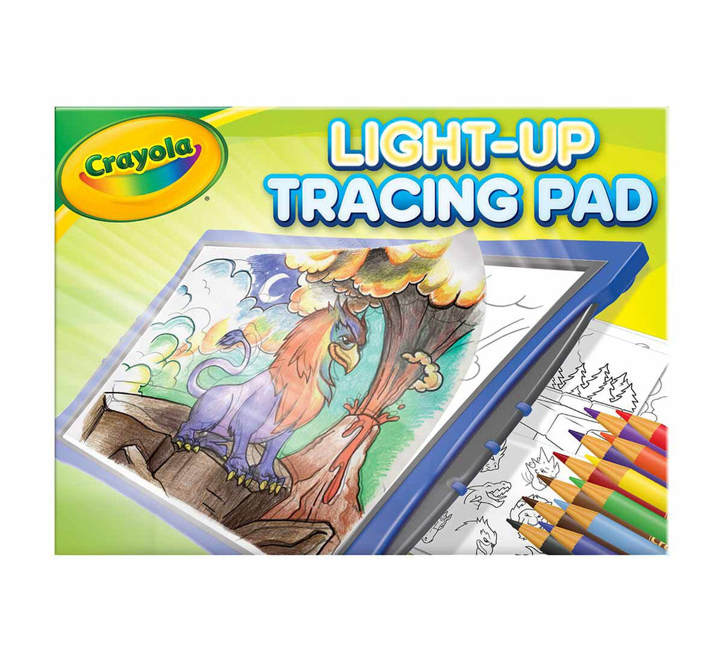 Light-Up Tracing Pad Blue Mythical Creatures