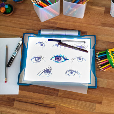 Light-Up Tracing Pad Blue Mythical Creatures