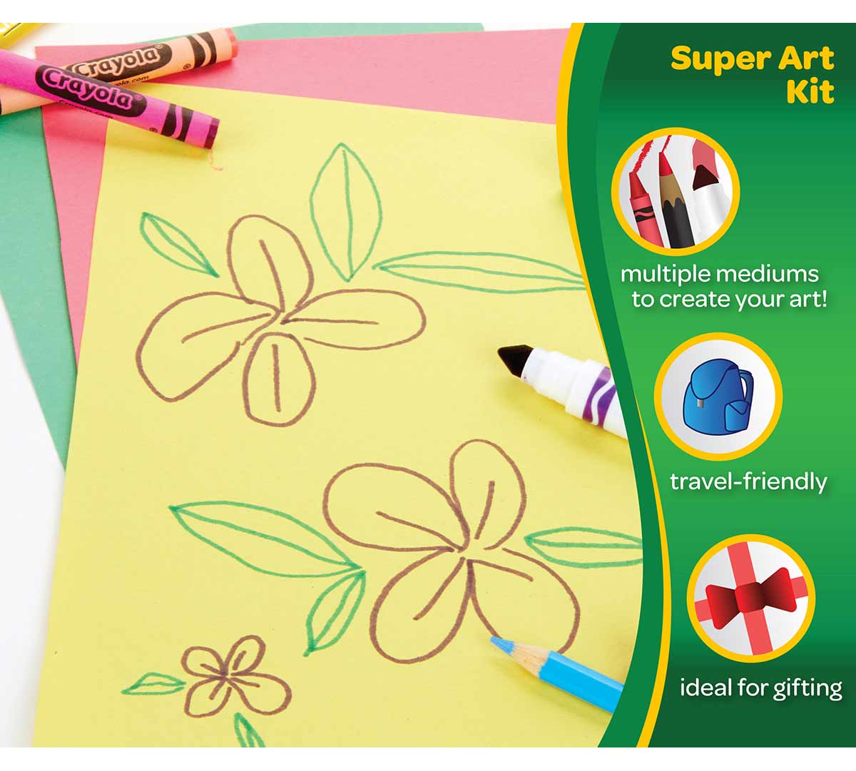 Super Art Coloring Kit 100+ Pcs