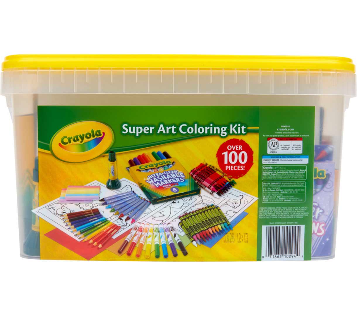 Super Art Coloring Kit 100+ Pcs