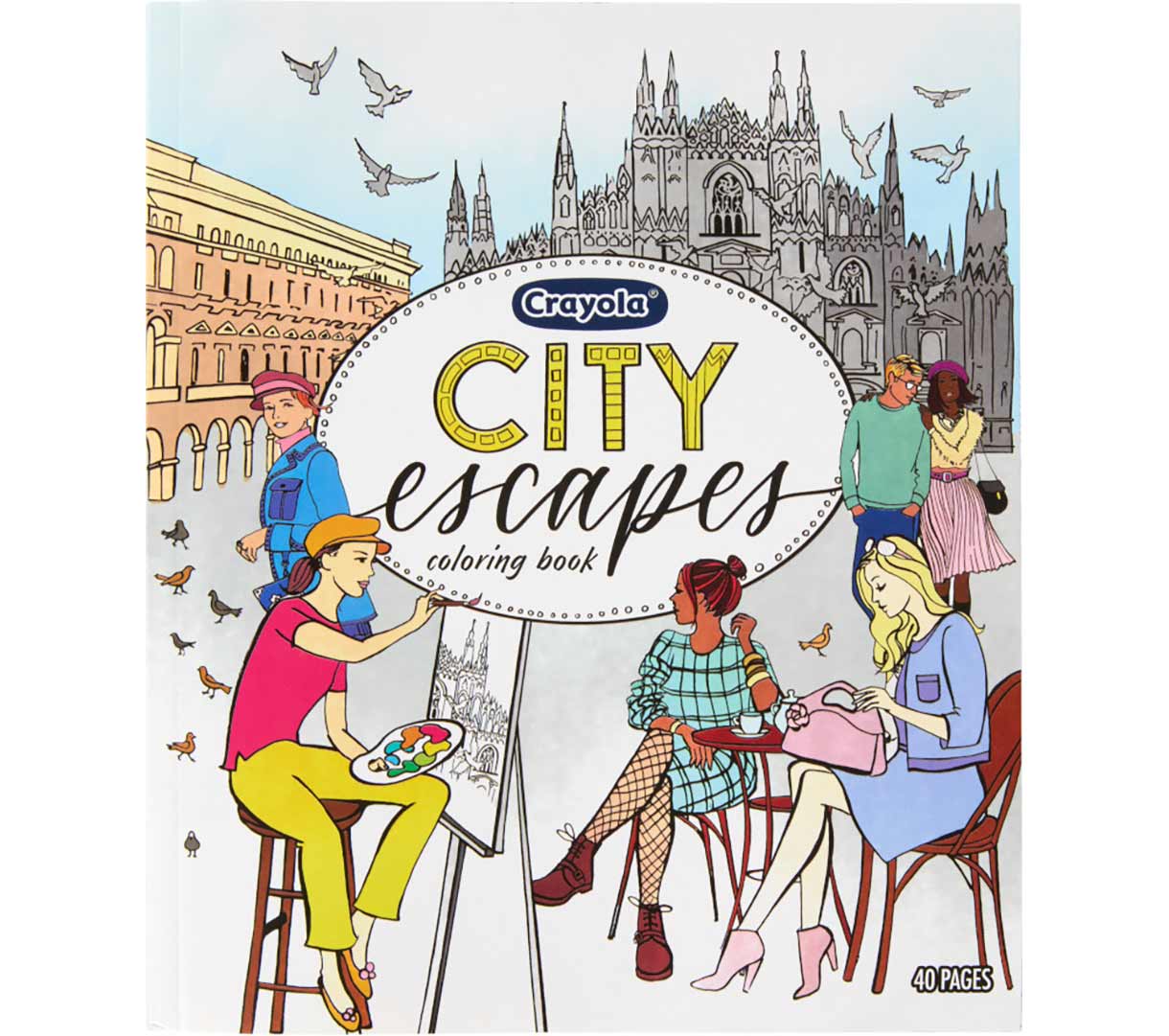 City Escapes Around the World Coloring Pages