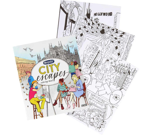 City Escapes Around the World Coloring Pages