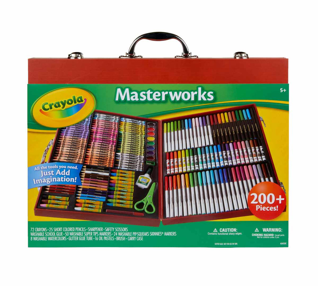 Crayola Masterworks Art Case  Over 200 Pieces