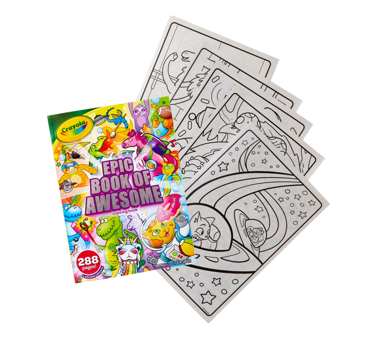 Epic Book of Awesome Coloring Book