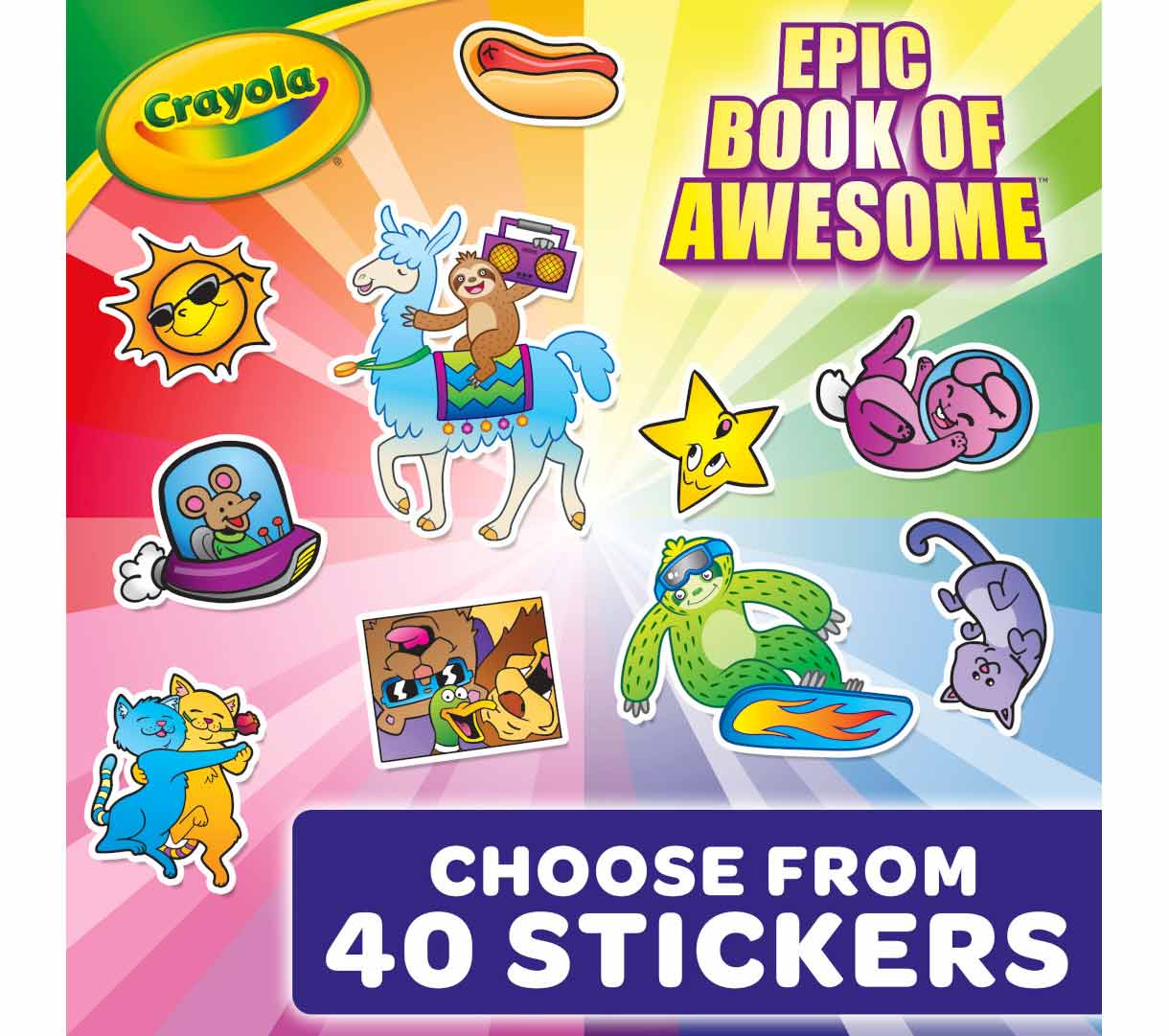 Epic Book of Awesome Coloring Book