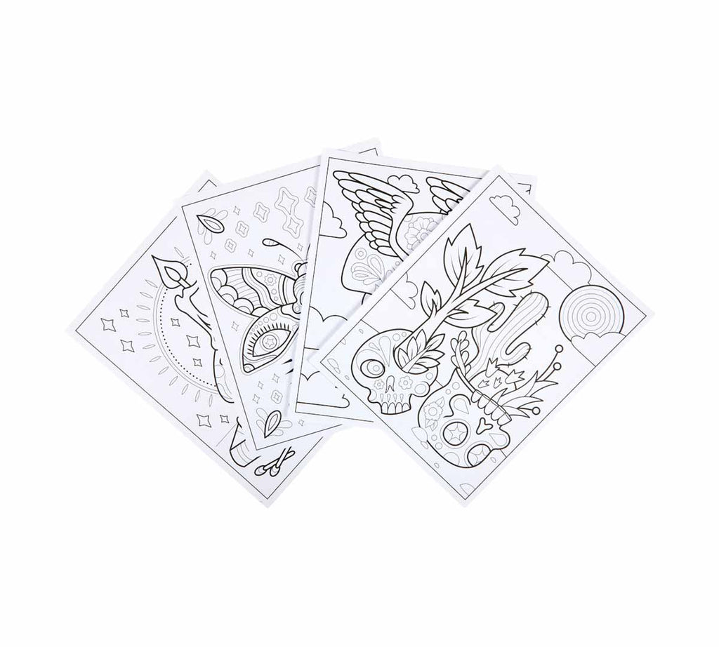 Art with Edge Sugar Skulls Coloring Book Volume 3