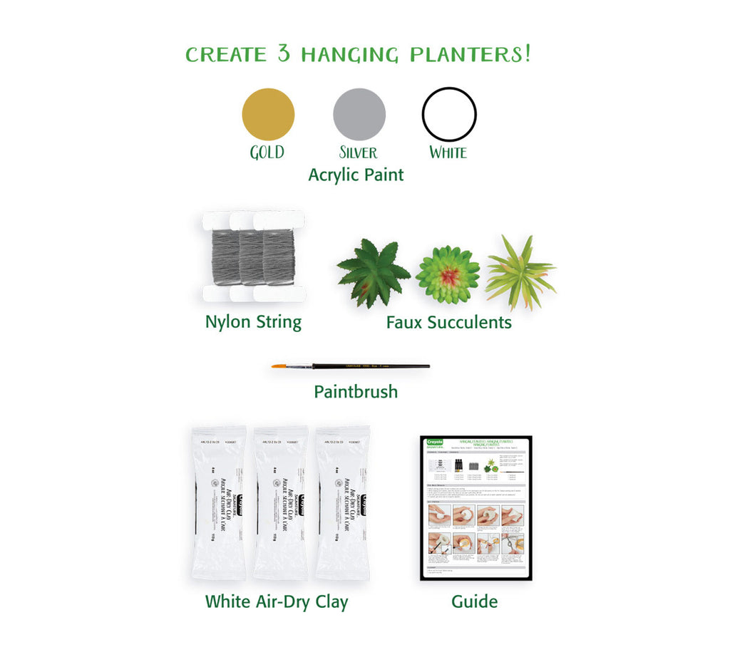 Signature DIY Hanging Planter Craft Kit