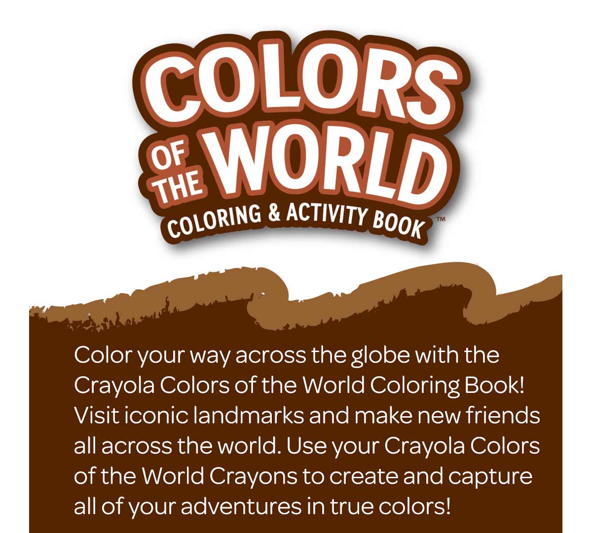 Colors of the World Coloring Book 48 Pages