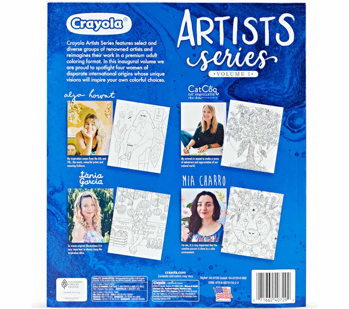 Artist Series Volume 1 Coloring Book