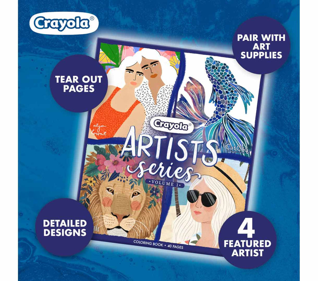 Artist Series Volume 1 Coloring Book