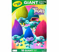 Trolls Giant Coloring Pages 18 Count