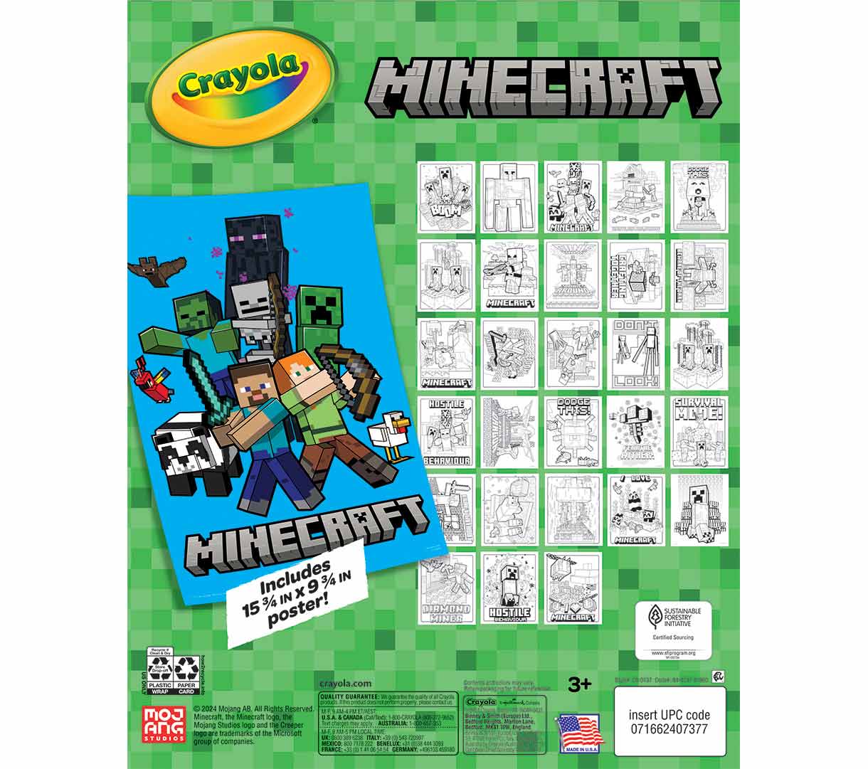 Minecraft Coloring Pages 28 sheets