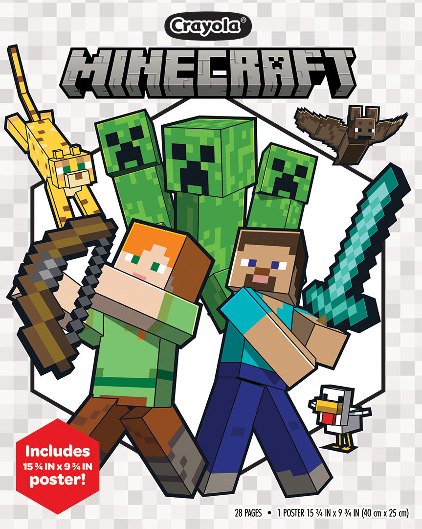 Minecraft Coloring Pages 28 sheets