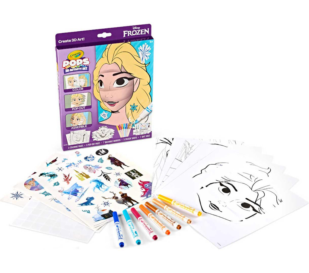 POPs 3D Activity Set Frozen