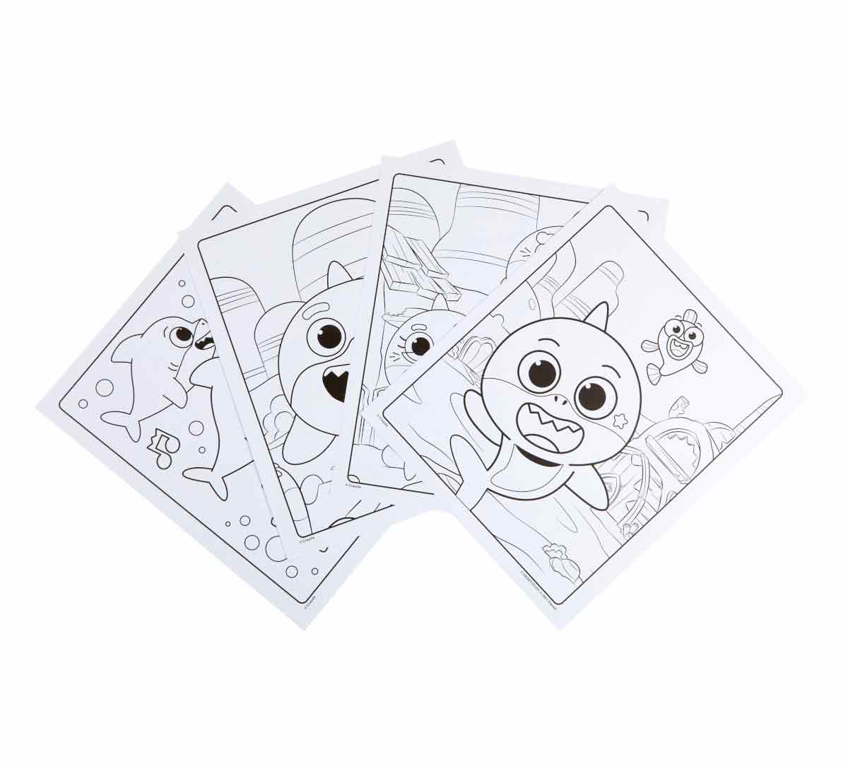 Baby Shark Color &amp; Sticker Book