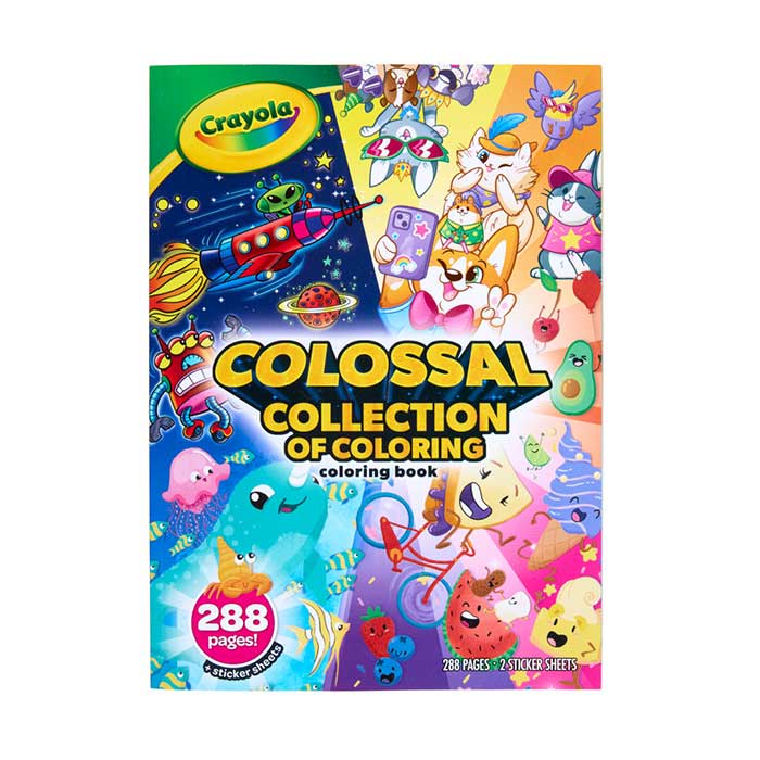 Colossal Collection of Coloring 288 pages