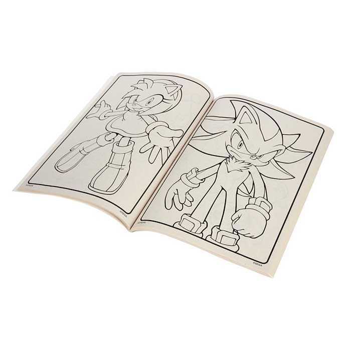 Sonic the Hedgehog Coloring Book 96 Pages