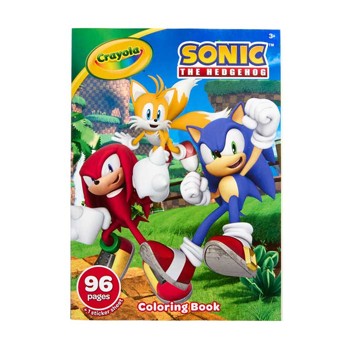 Sonic the Hedgehog Coloring Book 96 Pages