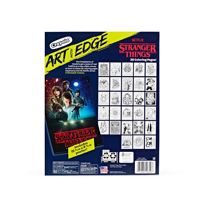 Art With Edge Stranger Things 28 Coloring Pages