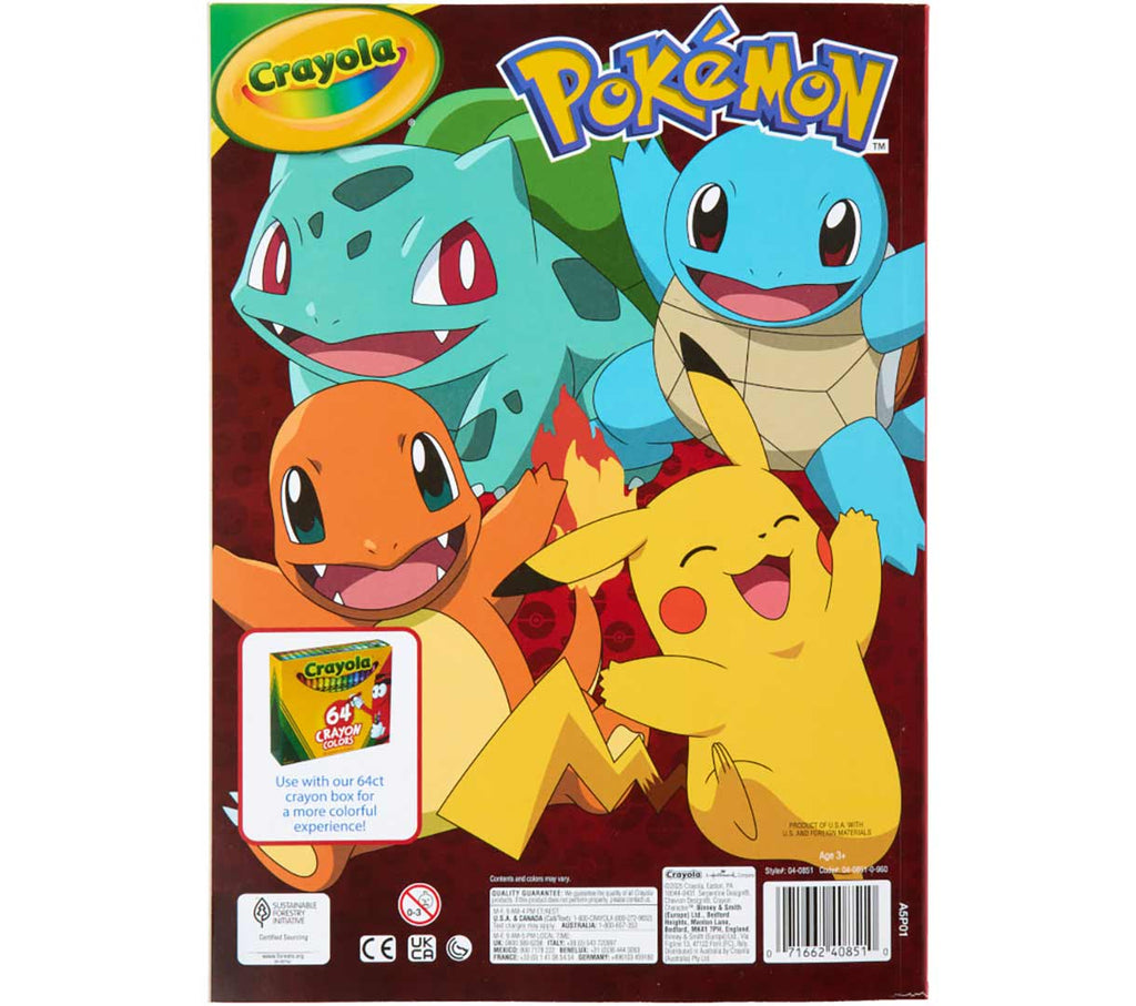 Pokémon Coloring Book 288 pages