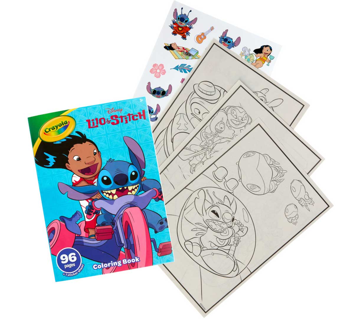 Lilo &amp; Stitch Coloring Book 96 Pages
