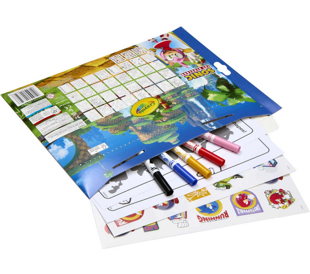 Sonic the Hedgehog Color and Sticker Activity Set