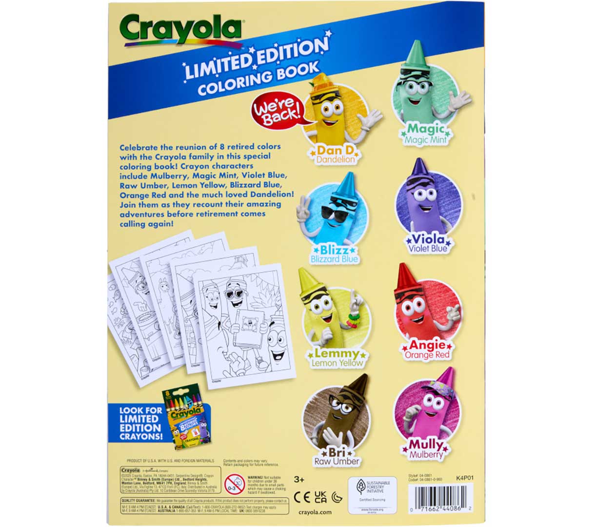 Limited Edition Coloring Book 48 Pages