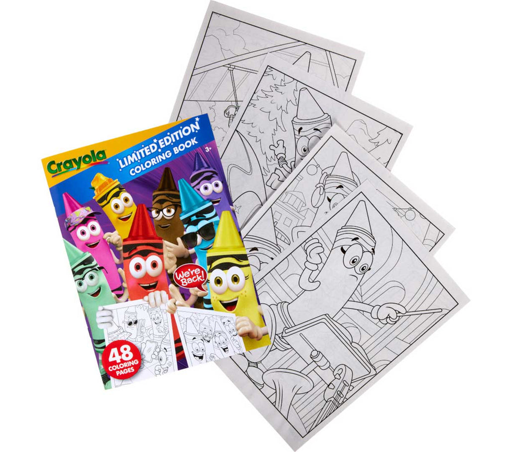 Limited Edition Coloring Book 48 Pages