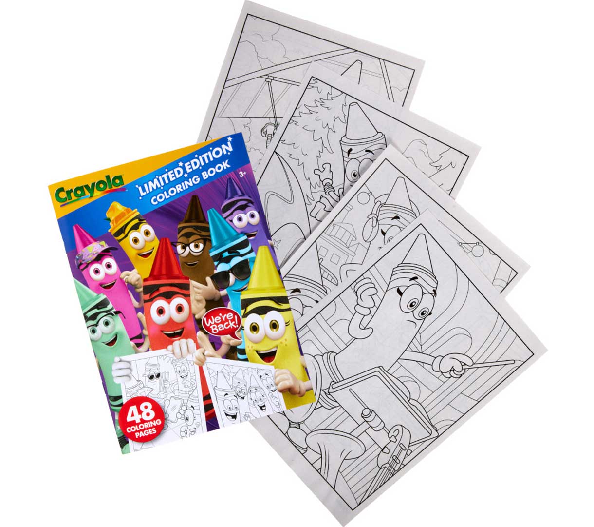 Limited Edition Coloring Book 48 Pages