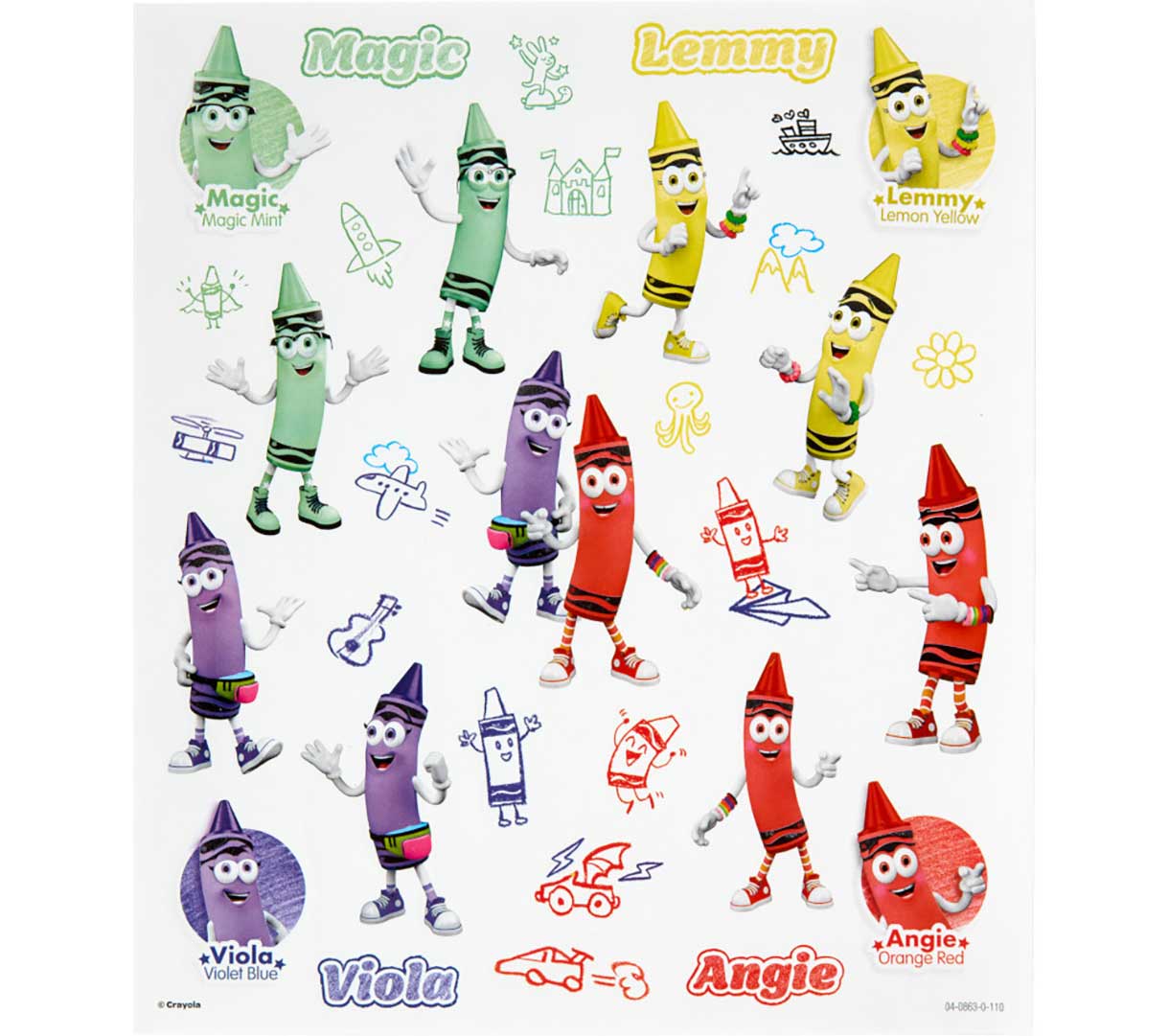 Limited Edition Coloring &amp; Sticker Activity Set Free Time