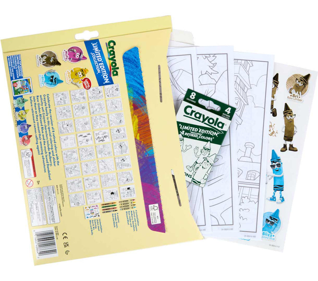 Limited Edition Color &amp; Sticker Activity Set Wild Journeys