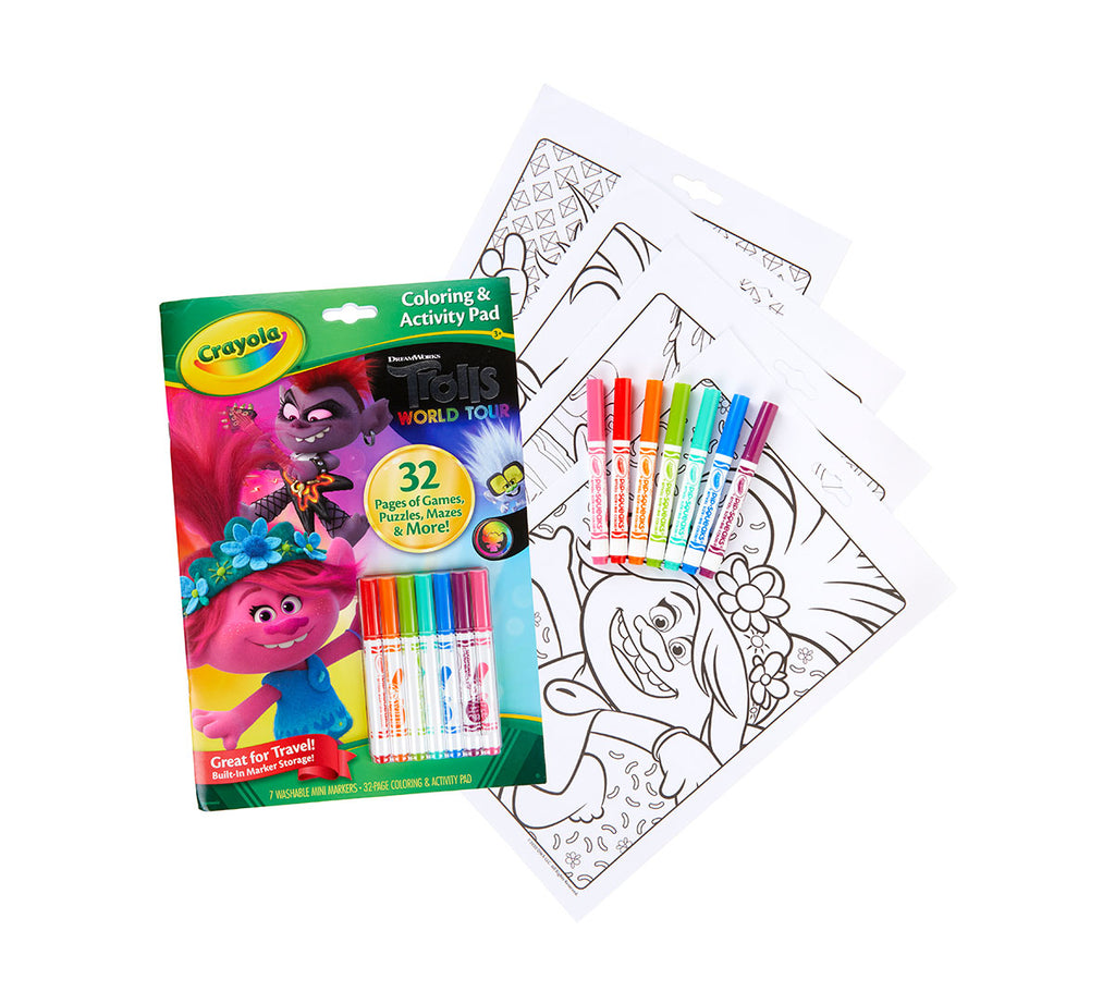 Trolls Color &amp; Activity Set