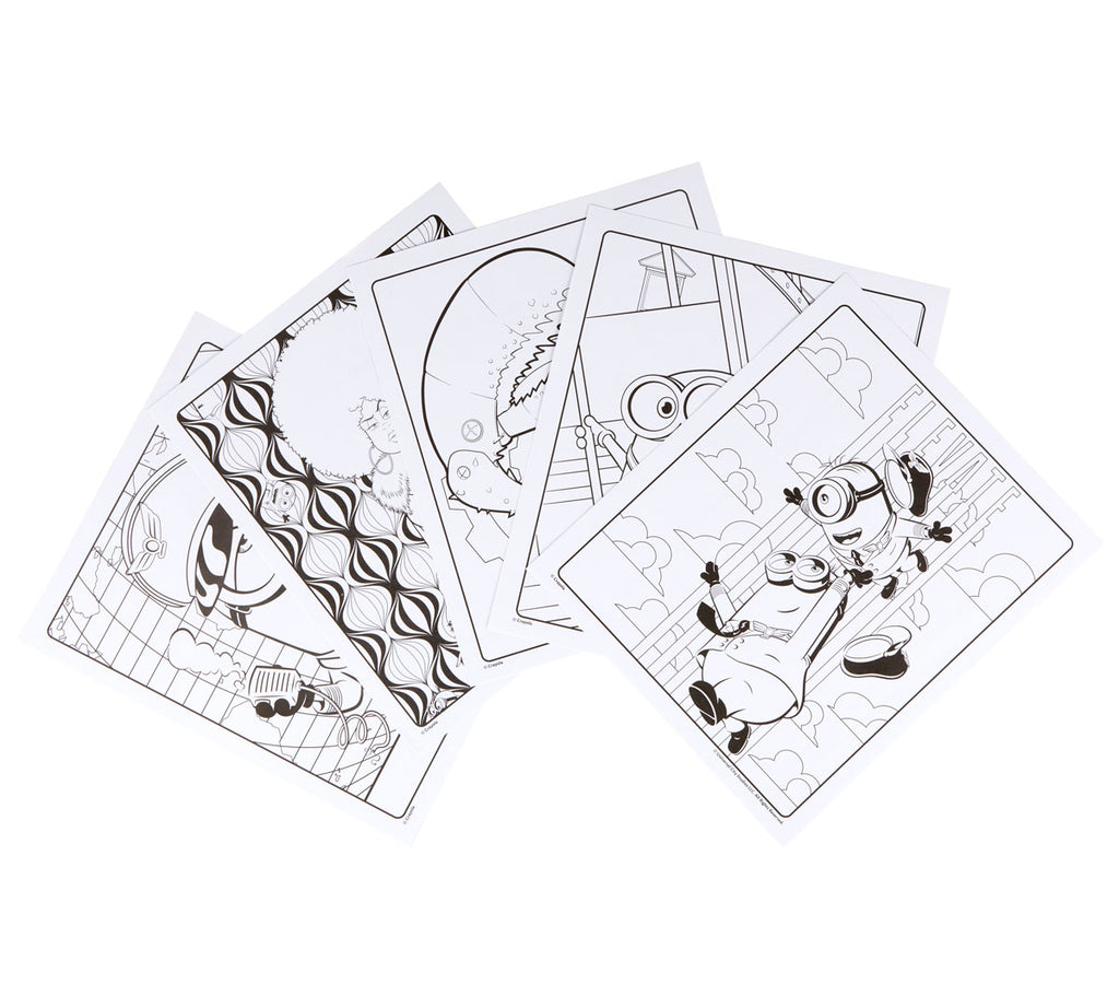 Minions 2 Color &amp; Sticker Set