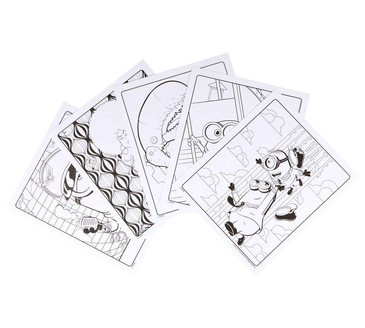 Minions 2 Color &amp; Sticker Set