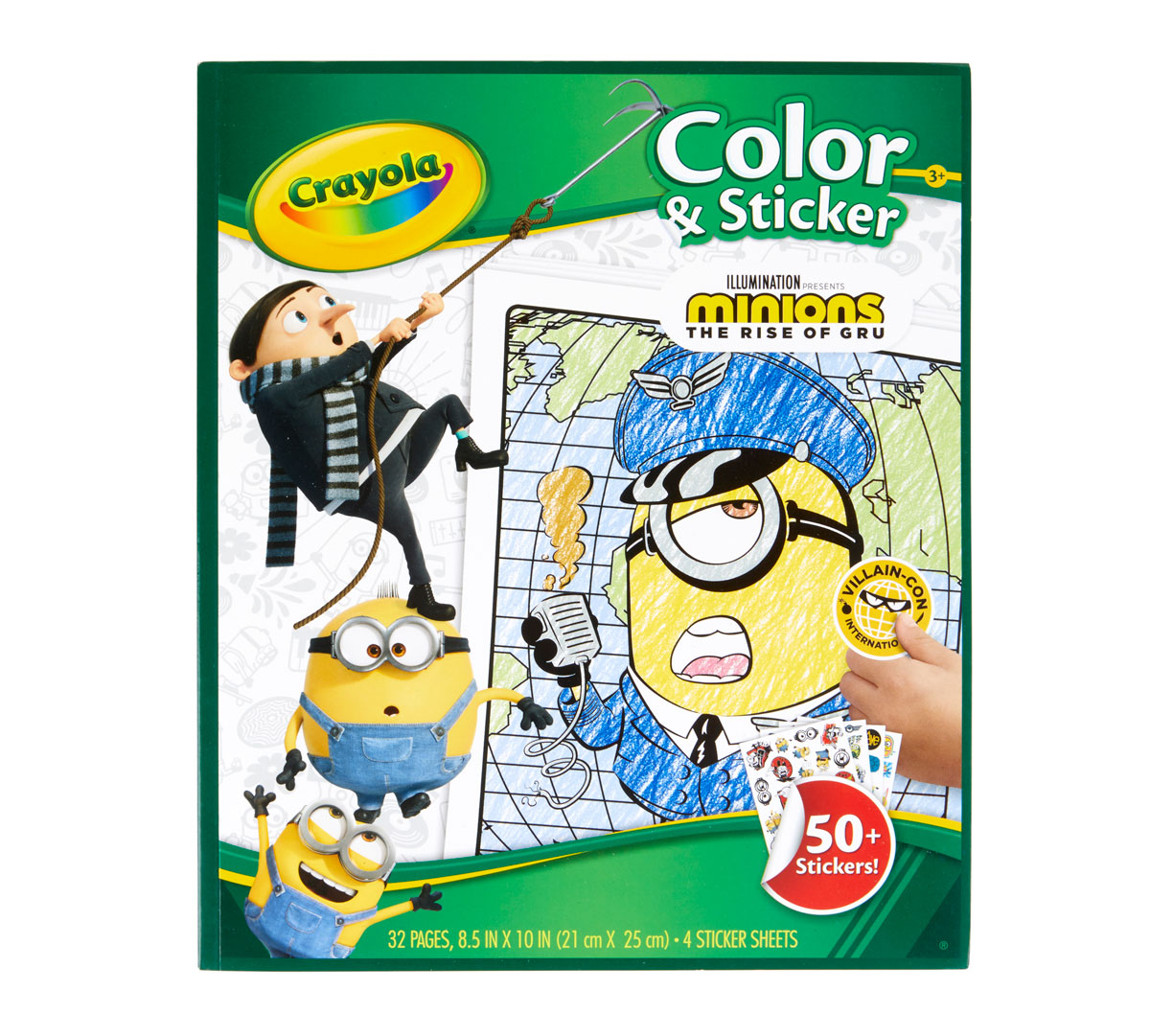Minions 2 Color &amp; Sticker Set