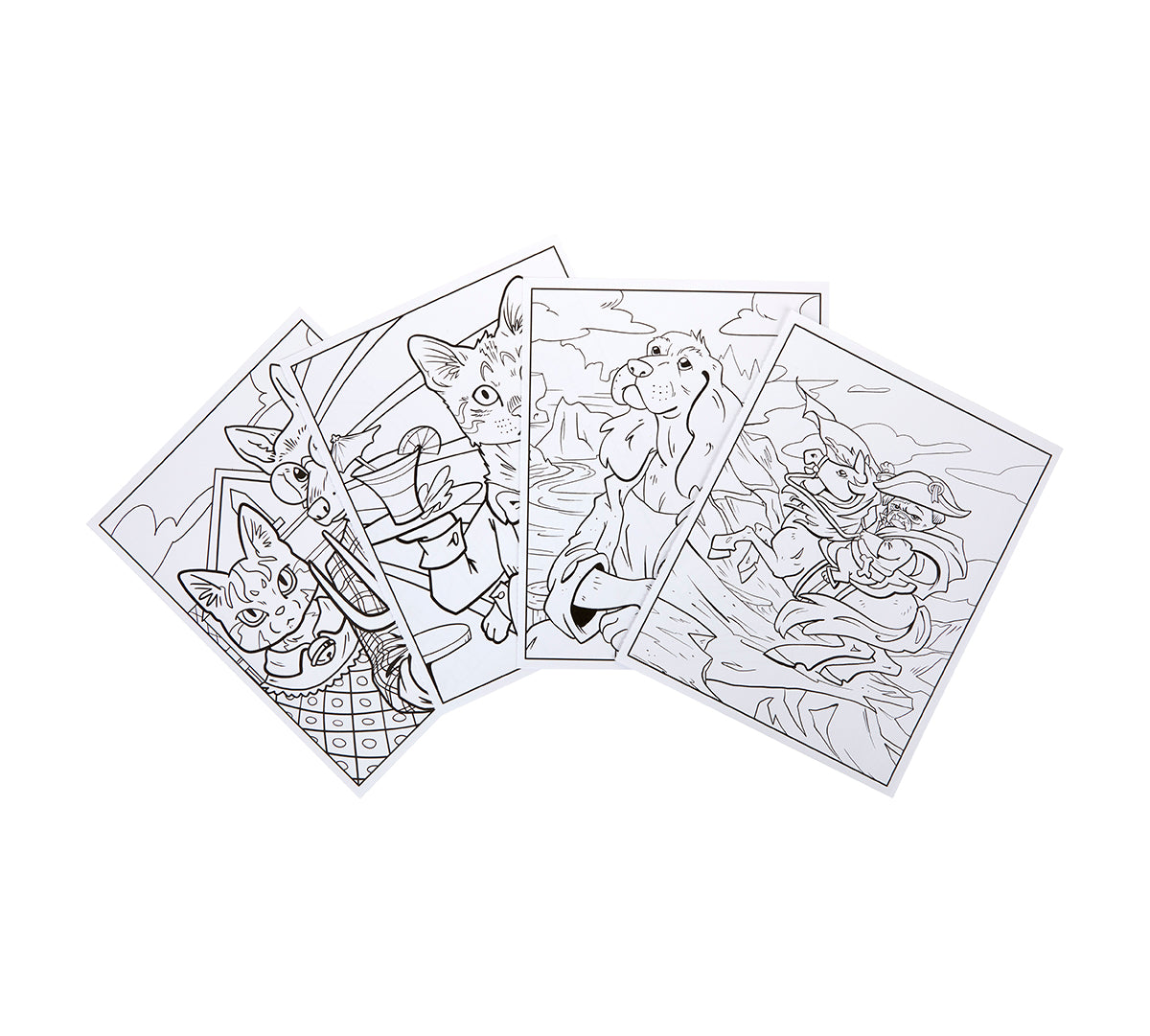 Well Dressed Pets Coloring Book