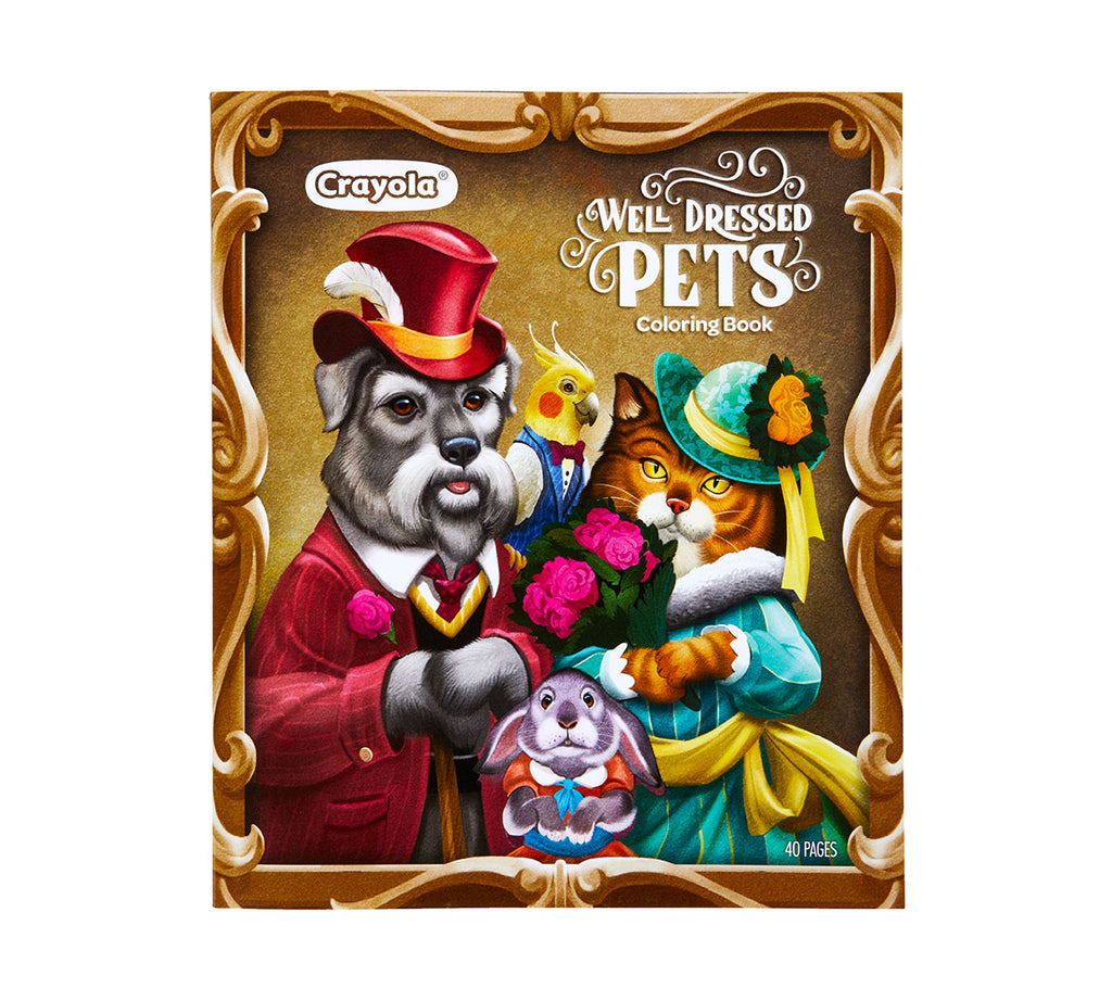 Well Dressed Pets Coloring Book