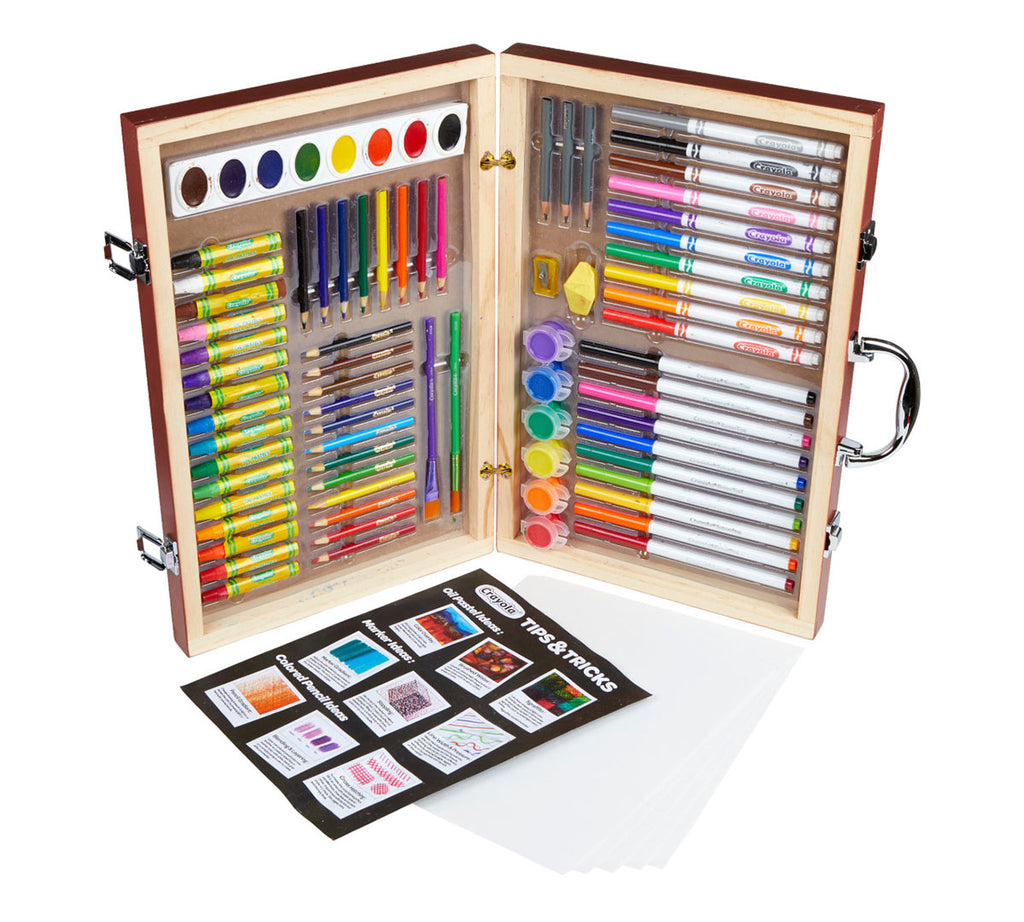 Deluxe Wooden Art Set Over 75 Pieces