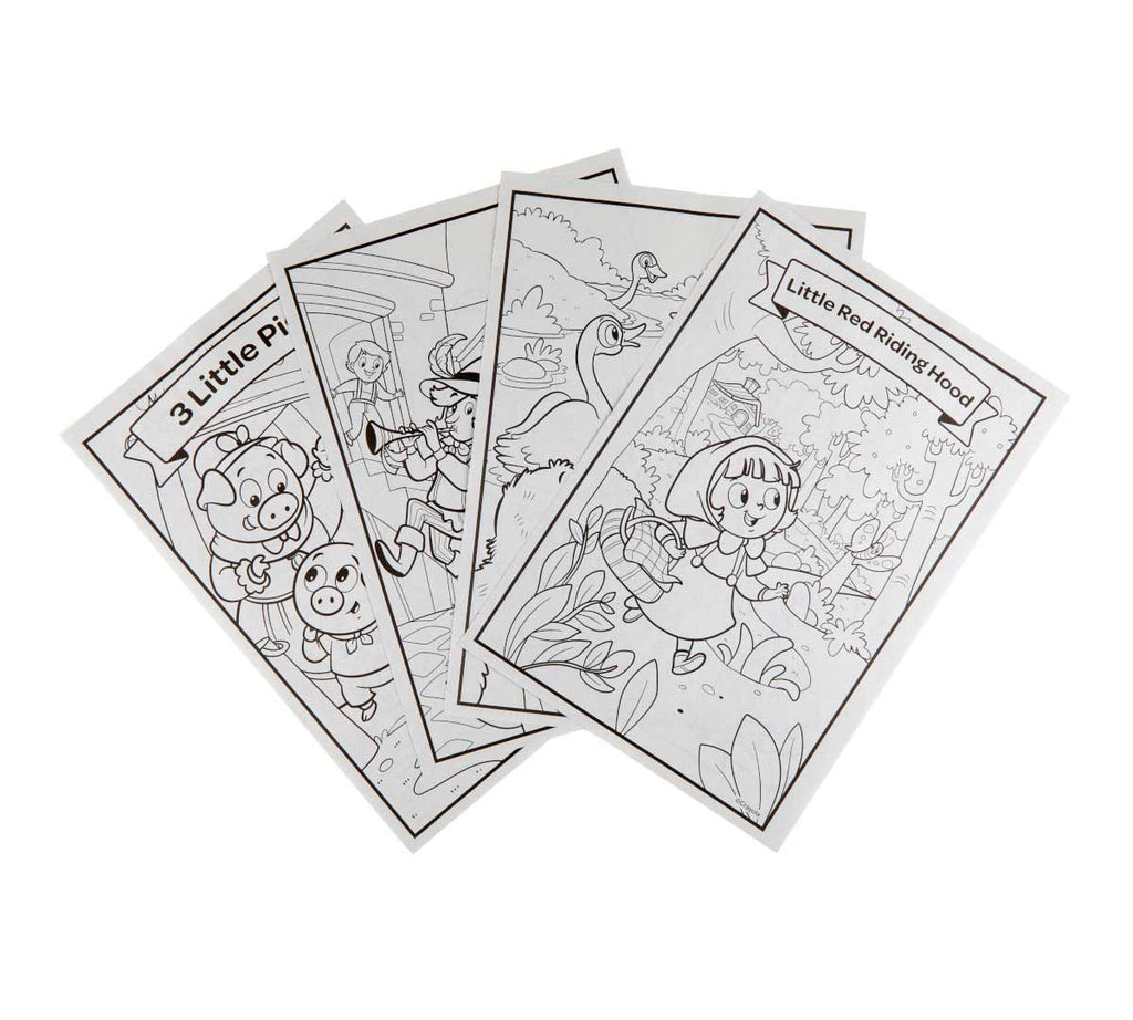 Fairy Tales Coloring Book