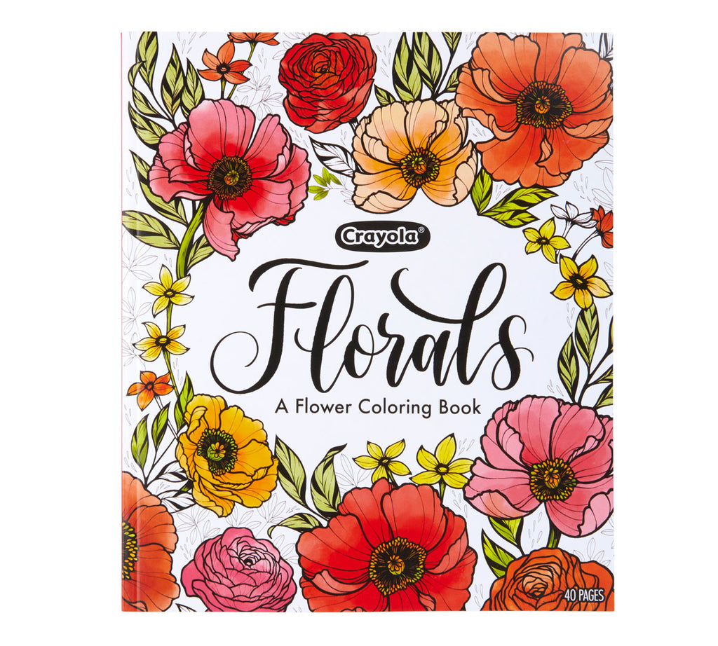 Florals A Flower Coloring Book