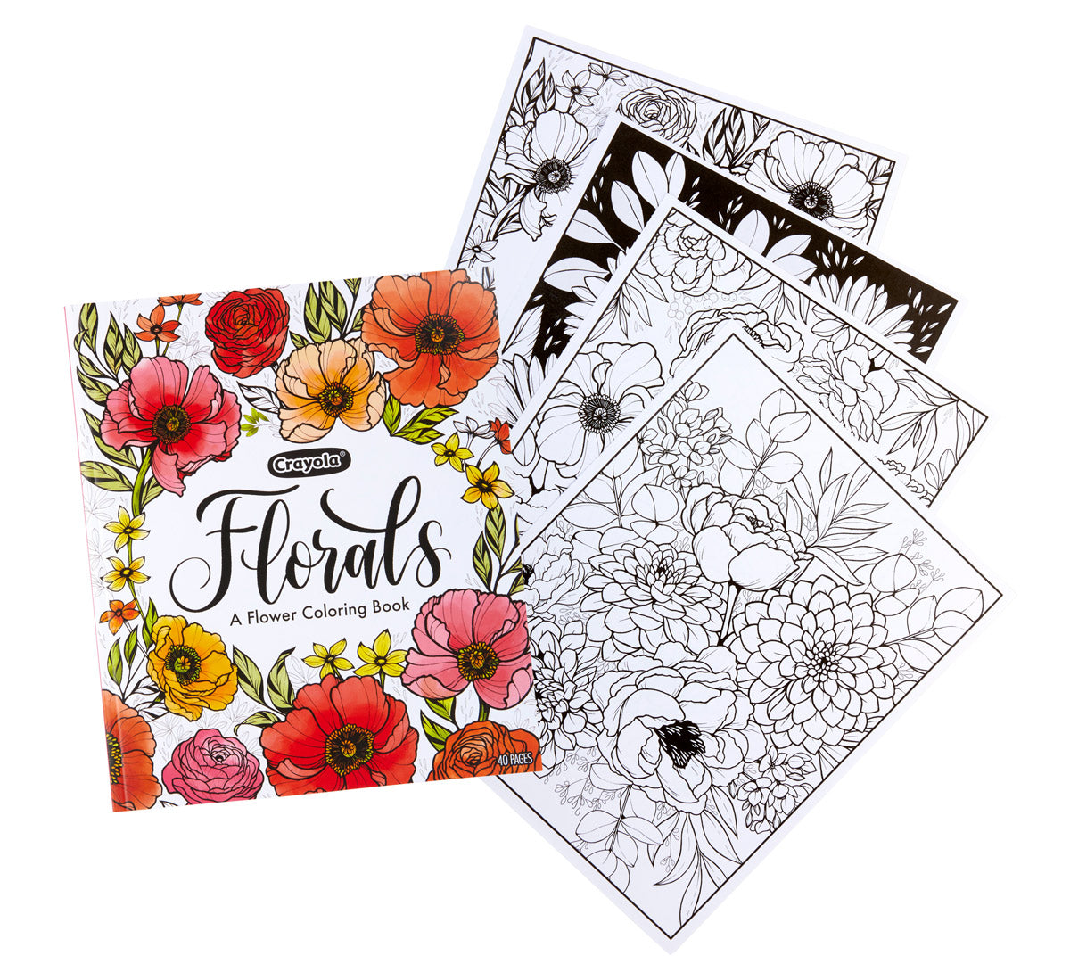 Florals A Flower Coloring Book