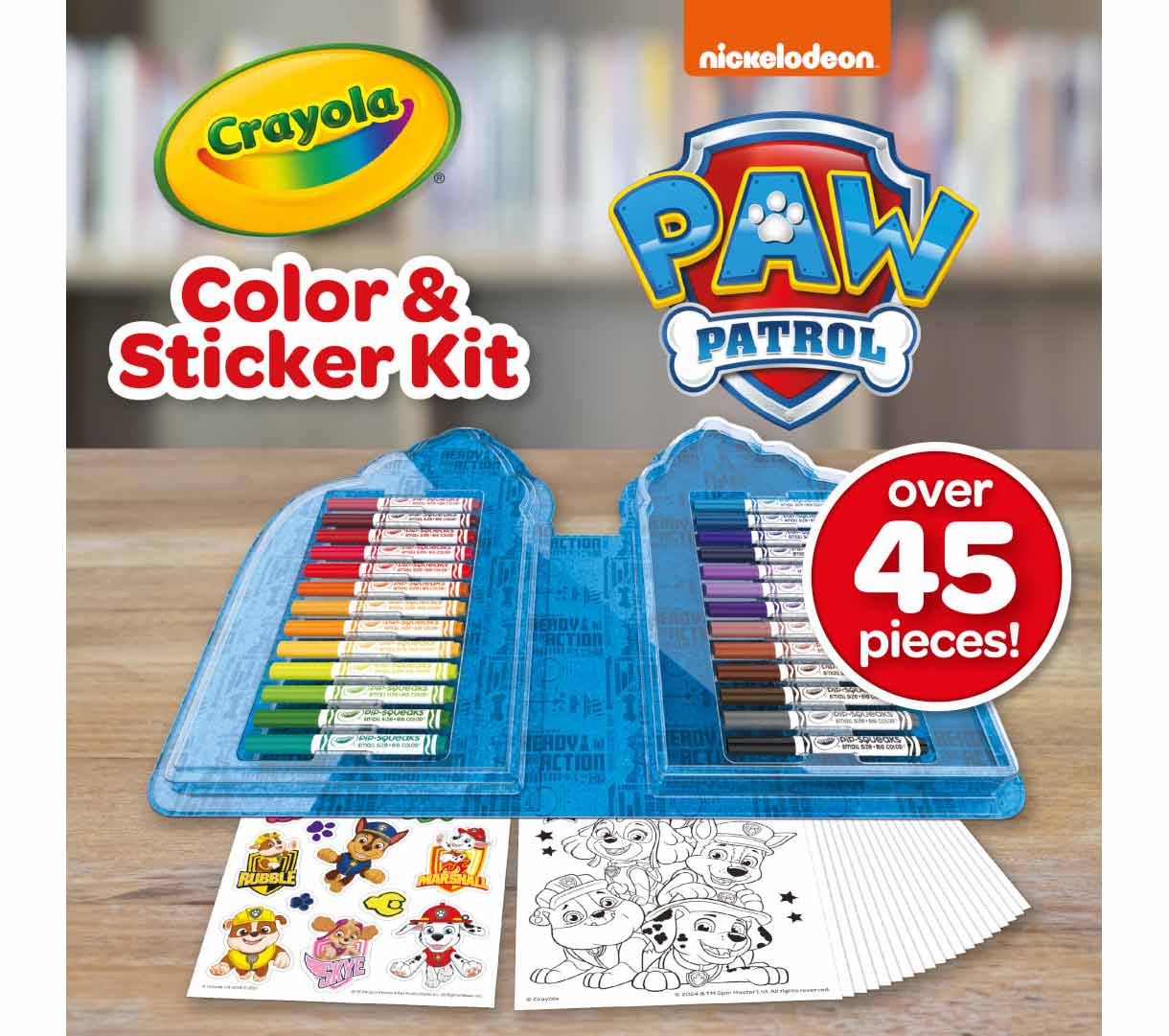 PAW Patrol Color &amp; Sticker Kit