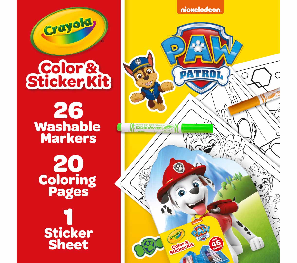 PAW Patrol Color &amp; Sticker Kit