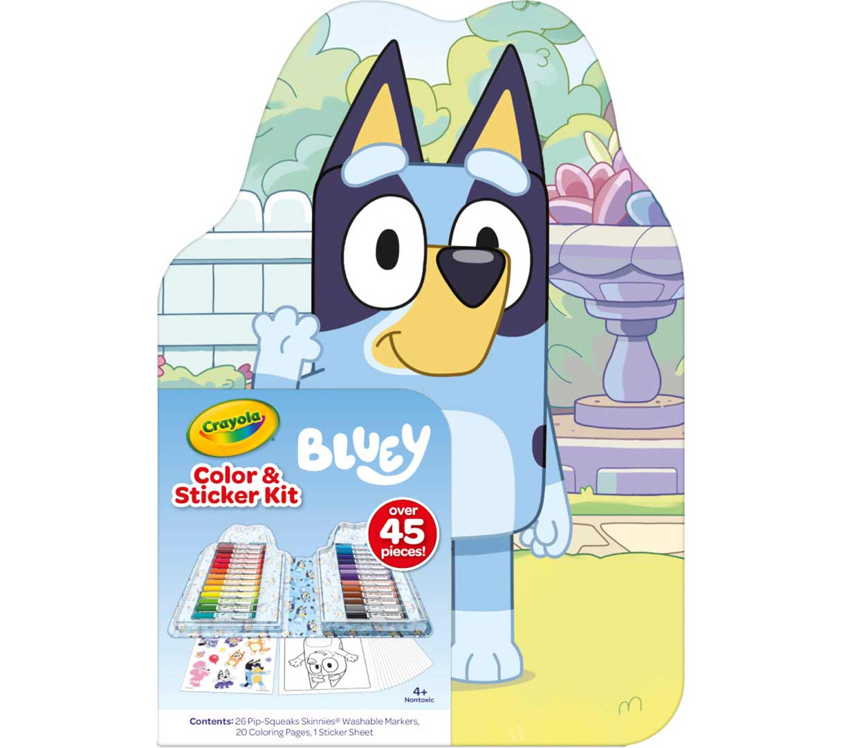 Bluey Color &amp; Sticker Kit