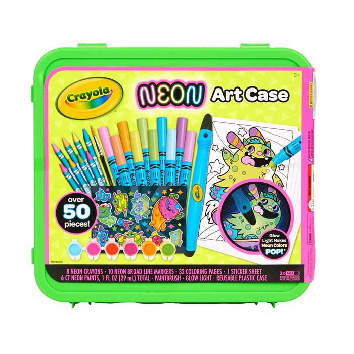 Neon Art Case with Glow Light