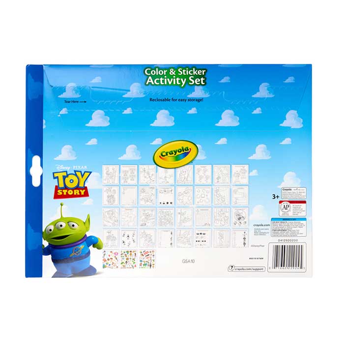 Toy Story 5 Color &amp; Sticker Activity Set